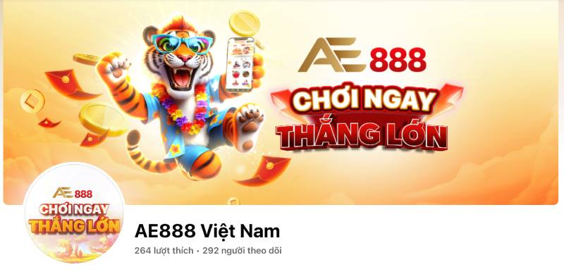 Liên Hệ 4 Fanpage Facebook AE888 Việt Nam
