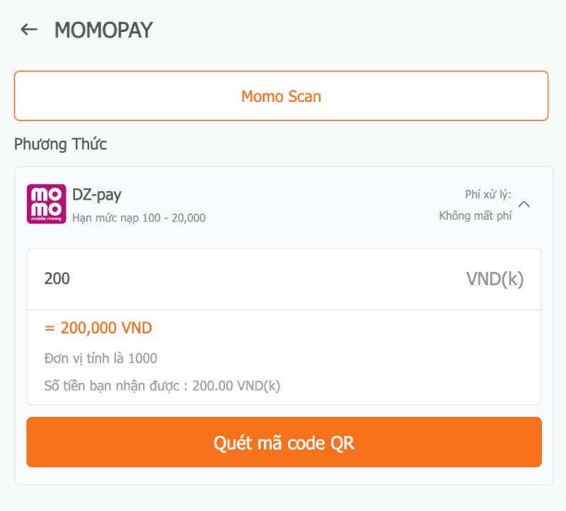 Hướng Dẫn Nạp Tiền Ae888 - Các Phương Thức Nạp An Toàn 4 MomoPay – Giải pháp tối ưu cho người yêu ví điện tử